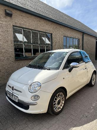 damaged passenger cars Fiat 500  2013/1
