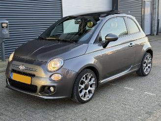 Unfallwagen Fiat 500S 0.9 TwinAir BTW NAP Pano Digi Airco Elekramen 2014/9