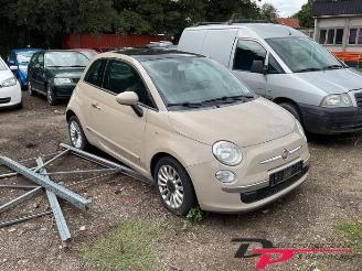 demontáž osobní automobily Fiat 500 500 (312), Hatchback, 2007 0.9 TwinAir 80 2014/6