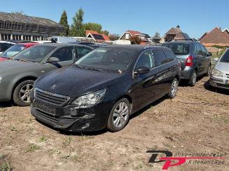 disassembly passenger cars Peugeot 308 308 SW (L4/L9/LC/LJ/LR), Combi 5-drs, 2014 / 2021 1.6 BlueHDi 120 2015/10