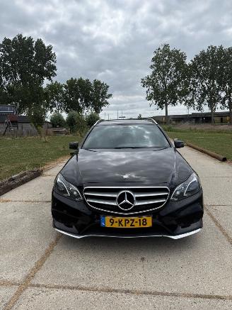 uszkodzony samochody osobowe Mercedes E-klasse e-300 Hybride/diesel 2013/6
