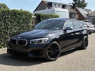 Unfallwagen BMW 1-serie M1 M140i XDRIVE HIGH EXECUTIVE 340PK AUTOMAAT COLD AIR INTAKE 2016/10