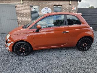 damaged passenger cars Fiat 500 1.4-16V Pop 2008/7