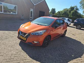 Damaged car Nissan Micra 0.9 acenta   66kw  clima navi 2017/11