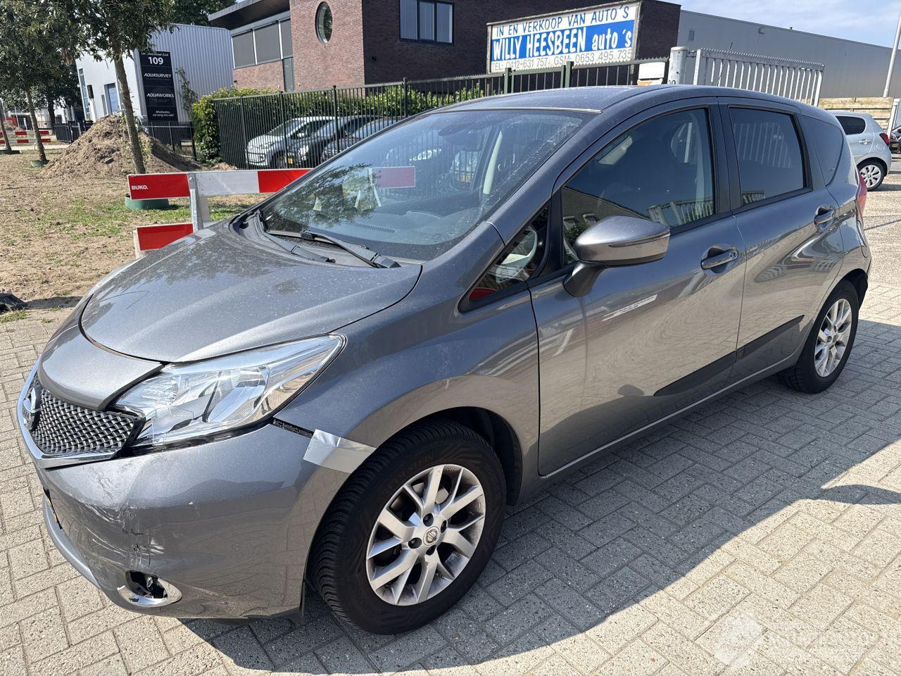Nissan Note 1.2 CONNECT EDITION LICHTE SCHADE BOUWJAAR 2016  2999 EURO