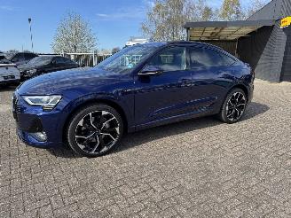 damaged passenger cars Audi E-tron 55 E Sportback Quattro S-Line 2023/1