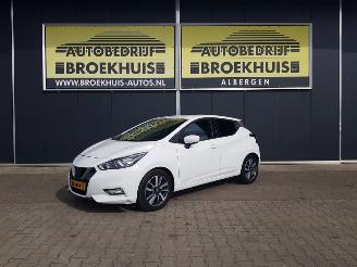 damaged passenger cars Nissan Micra 0.9 IG-T N-Connecta 2018/6