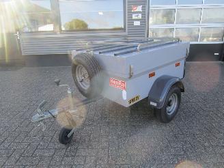 krockskadad bil aanhanger Saris  Aanhager / bagagewagen 2010/1