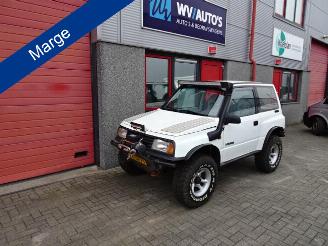 skadebil auto Suzuki Vitara 1.6 JX Metal Top fun 4 x 4 verhoogd lier snorkel 1999/2