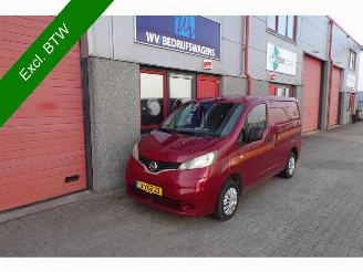krockskadad bil auto Nissan Nv200 1.5 dCi Acenta airco 2x schuifdeur 2011/9