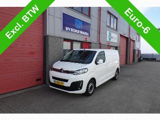 skadebil auto Citroën Jumpy 2.0 BlueHDI 120 Club M S&S 3 zits navi camera 81339 km !! 2017/10