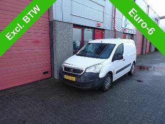dommages fourgonnettes/vécules utilitaires Peugeot Partner 122 1.6 BlueHDi 100 L1 XR airco 162600 km !!!!!! 2017/1