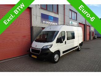 voitures fourgonnettes/vécules utilitaires Peugeot Boxer 335 2.2 BlueHDi 140 L3H2 Premium DC 2020/12