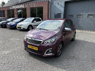 Avarii autoturisme Peugeot 108 1.0 e-VTi Première  NAVIGATIE CLIMA Hatchback 5-dr. 2015/1