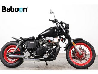 krockskadad bil motor Honda CMX 450 Rebel 1989/3