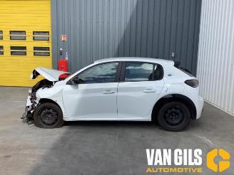 Coche siniestrado Peugeot 208 208 II (UB/UH/UP), Hatchback 5-drs, 2019 e-208 50 kWh 2022/6