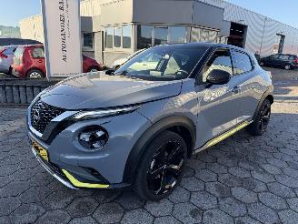 krockskadad bil auto Nissan Juke 1.0 DIG-T Kiiro 2022/9