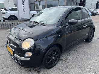 damaged passenger cars Fiat 500 1.4-16V 100PK SPORT 2008/11