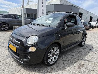 Vaurioauto  passenger cars Fiat 500 0.9 TwinAir Lounge 2013/12