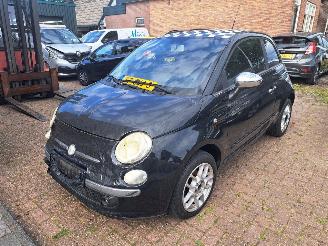 Damaged car Fiat 500 1.2i sport 2008/6
