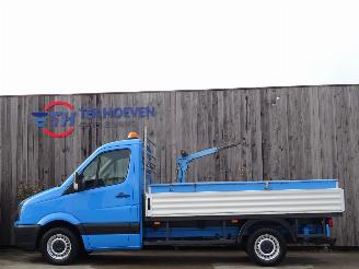škoda osobní automobily Volkswagen Crafter 2.0 TDi Open Laadbak Kraan Airco Cruise 120KW Euro 5 2013/10