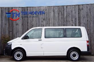 krockskadad bil auto Volkswagen Transporter T5 2.0 TDi L1H1 9-Persoons Airco Trekhaak 62KW Euro 5 2014/7