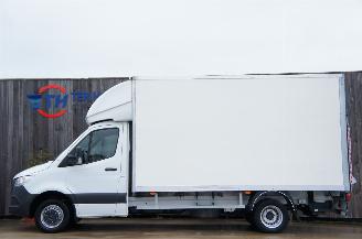 krockskadad bil auto Mercedes Sprinter 314 CDi Koffer Laadklep Airco Cruise Apple Carplay 105KW Euro 6 2019/4