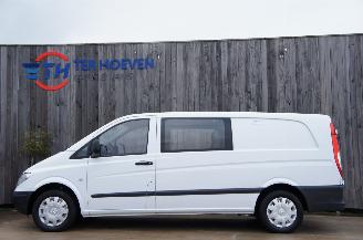 krockskadad bil auto Mercedes Vito 109 CDi Extralang 6-Persoons Dubbele Cabine Trekhaak 70KW Euro 4 2008/2