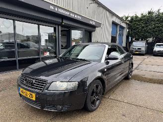 Schadeauto Audi A4 2.4 V6 AUTOMAAT CABRIOLET 2003/2