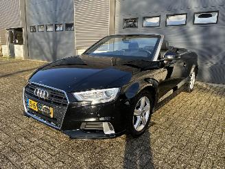 Vaurioauto  passenger cars Audi A3 1.5i CABRIO / AUTOMAAT / LEER / NAVI / CRUISE 2018/10