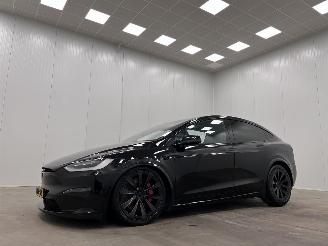 krockskadad bil auto Tesla Model X Plaid AWD 6-Pers. 100kWh 2023/4