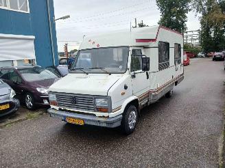 Vrakbiler camper Peugeot  J5 (280L) Chassis-Cabine 2.5D (CRD93) [54kW] 1989/7