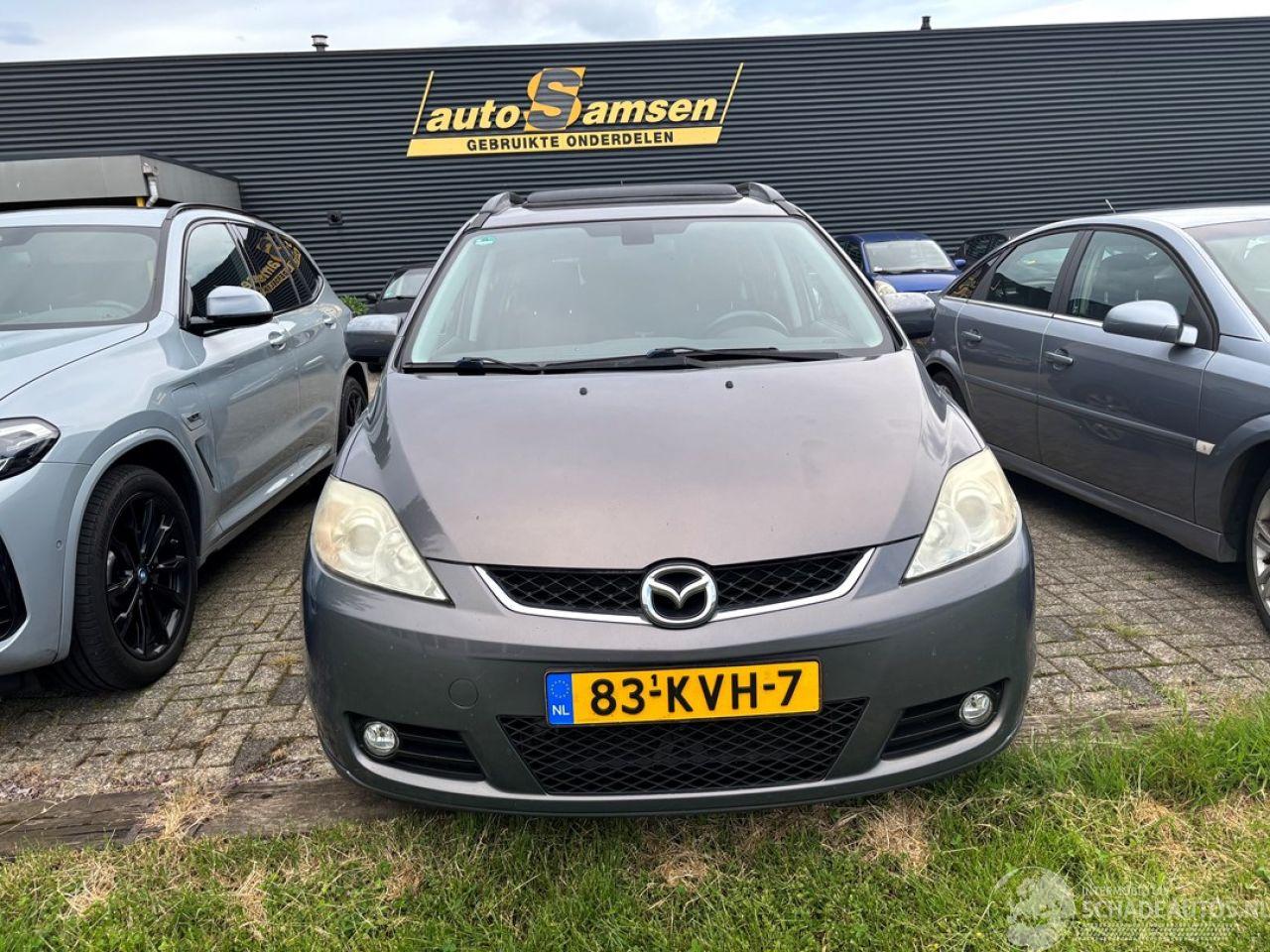 Mazda 5 5 (CR19) MPV 2004 / 2010 - 1.8i 16V MPV  Benzine 1.798cc 85kW (116pk) FWD 2005-02/2010-05 (CR19) L823