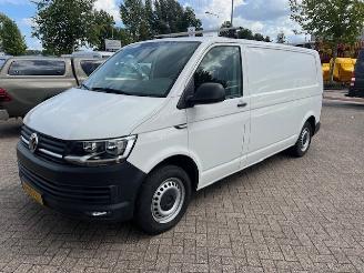 krockskadad bil bedrijf Volkswagen Transporter 2.0 TDI 110KW AUTOMAAT LANG L2H1 AIRCO KLIMA 2018/3