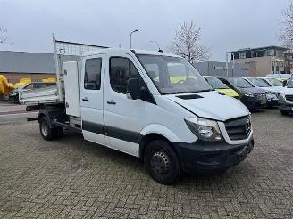 krockskadad bil bedrijf Mercedes Sprinter 514 2.2 CDI 105KW DC 432 DL  PRITSCHE KIPPER KLIMA EURO6 2017/6