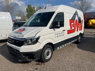 krockskadad bil bedrijf Volkswagen Crafter 2.0 TDI 103KW  L2H2  AIRCO KLIMA EURO6 115.000KM 2019/3