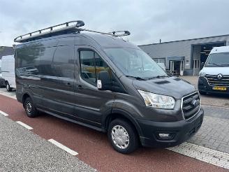 krockskadad bil bedrijf Ford Transit 2.0 TDCI 95KW L3H2 AIRCO KLIMA EURO6 2021/1