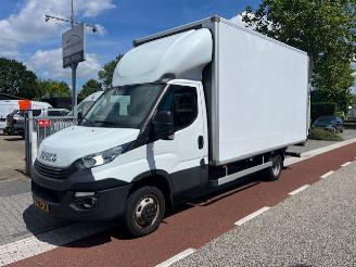 krockskadad bil bedrijf Iveco Daily 35C16 2.3D 115KW AUT. HIMATIC KOFFER LAADKLEP DL  KLIMA EURO6 2018/3