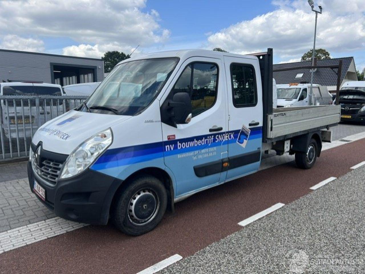 Renault Master 2.3 DCI 96KW DC PICK UP PRITSCHE AIRCO KLIMA, EURO6