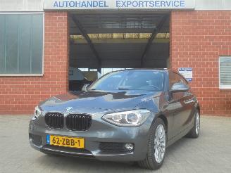 Coche accidentado BMW 1-serie Business+, 220 pk , Navi, Airco, Cruise control, Leer 2012/9