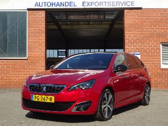 Unfallwagen Peugeot 308 SW 2.0 BlueHDI GT-line, Panorama, Leer, Climate & Cruise 2017/7
