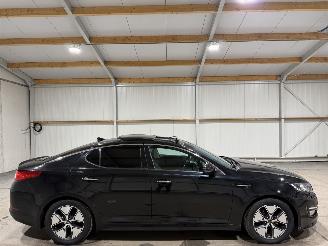 skadebil auto Kia Optima 2.0CVVT Hybrid 110kW Automaat Pano Super Pack 2013/4