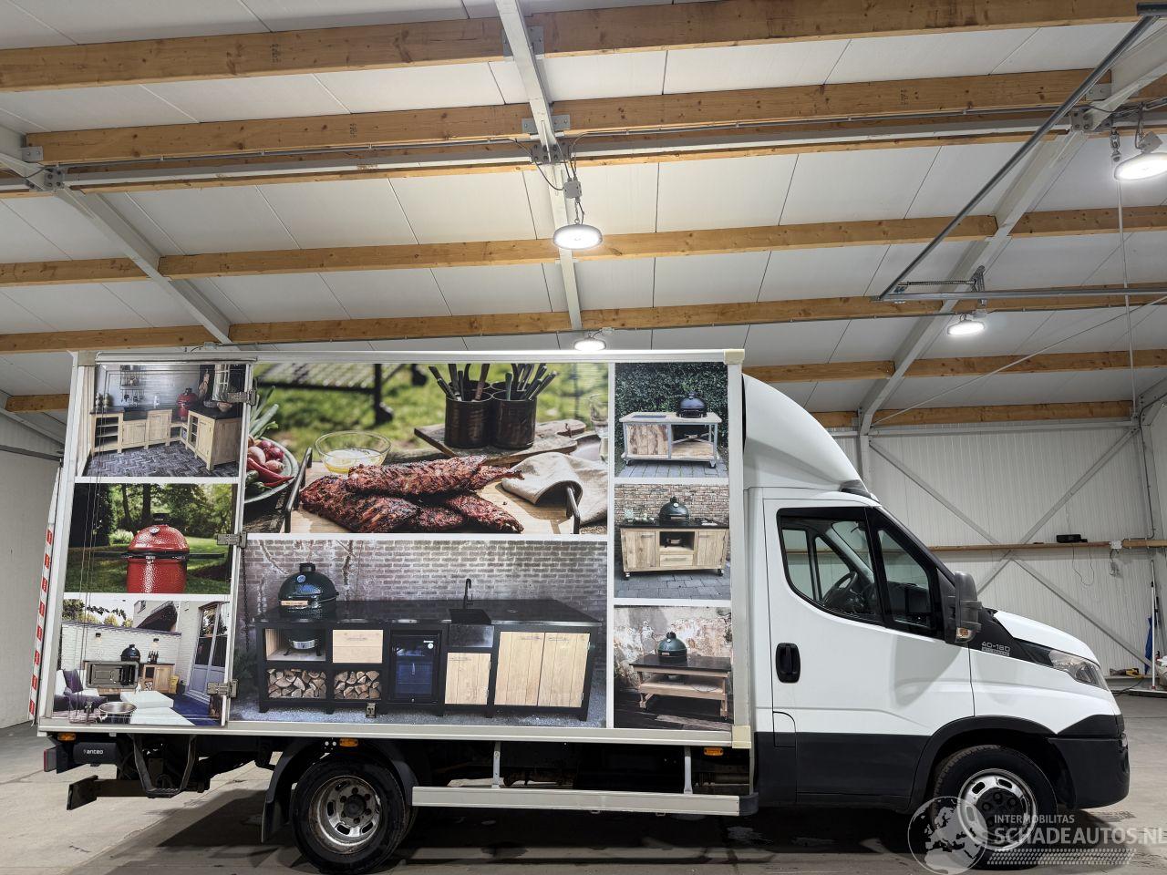 Iveco Daily 40c18 3.0D 132kW Automaat Dubbellucht Bakwagen Laadklep