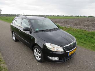 krockskadad bil auto Skoda Fabia 1.2 TDi Greenline Business Line Navigatie Airco Climaat  2012 2012/8