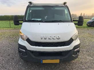 krockskadad bil vrachtwagen Iveco Daily Iveco 70C17 2015/2
