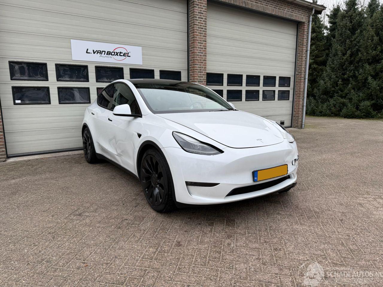 Tesla Model Y AWD 75 kWh Performance Leder Pano 1e Eig NAP