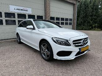 Voiture accidenté Mercedes C-klasse 180 Prestige Automaat Pano Navi Leder 2015/2