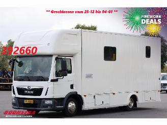 MAN TGL 8.190 Robrise Horsetruck + Camper Camera 61.047 KM! picture 1