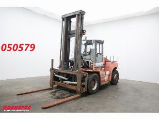 krockskadad bil machine Kalmar  DCE 120-6 Heftruck 12.000 kg 5,0 m BY 2004 Sideshift 2004/1