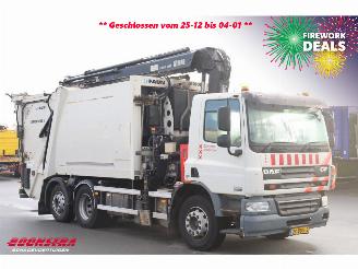 DAF  Faun Variopress II Hiab 211 BW-3 HiPro Kran Müllwagen picture 3